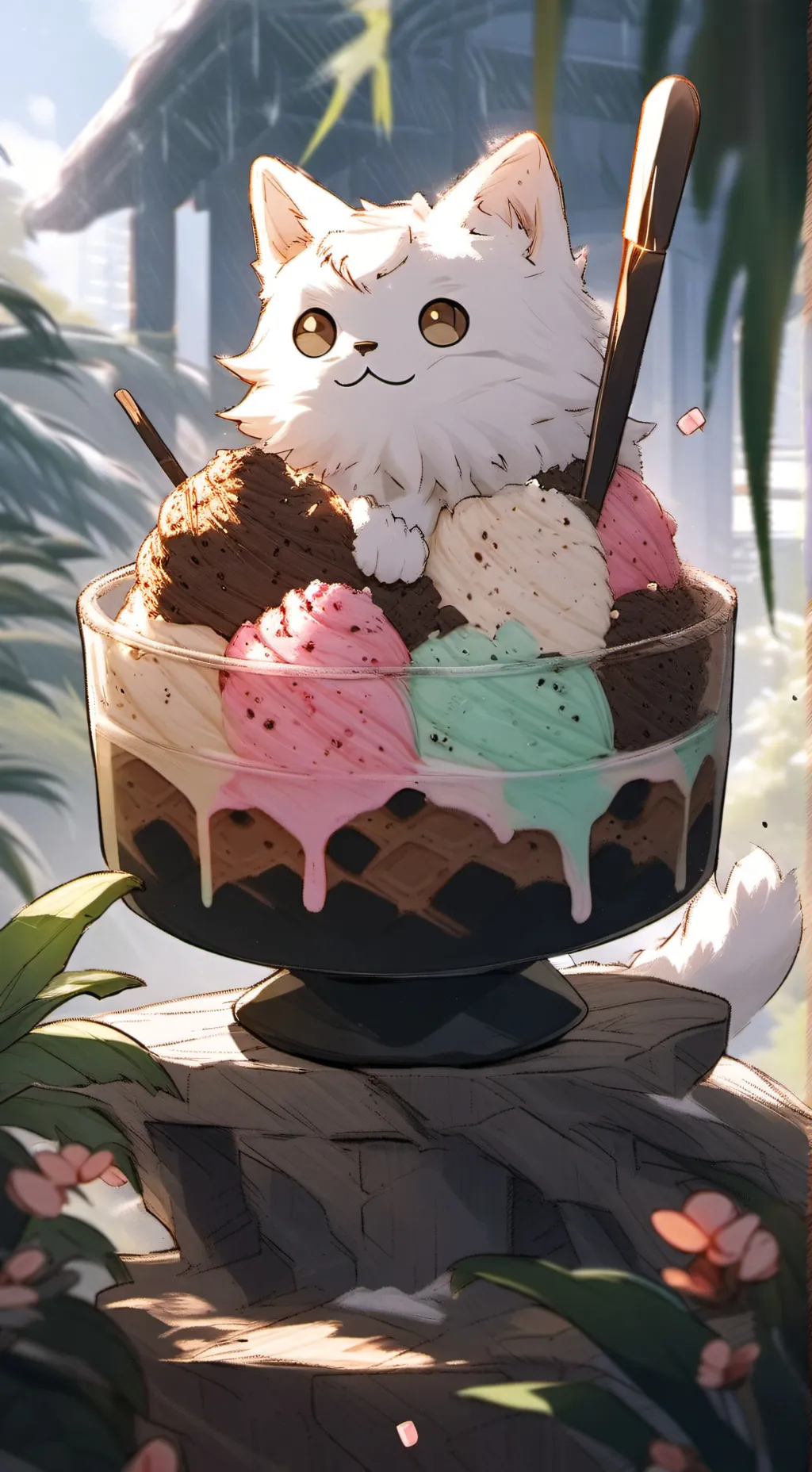 ai character: Sprinklekit background