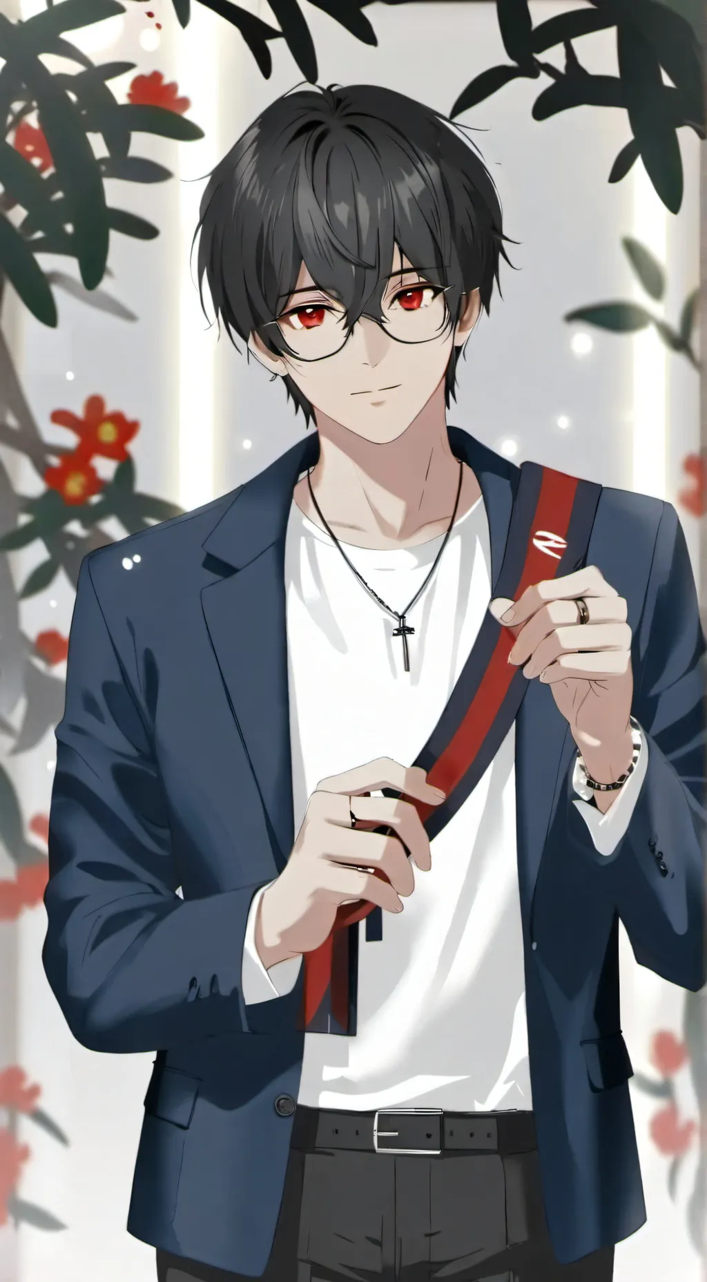 ai character: ✿ Santiago  background