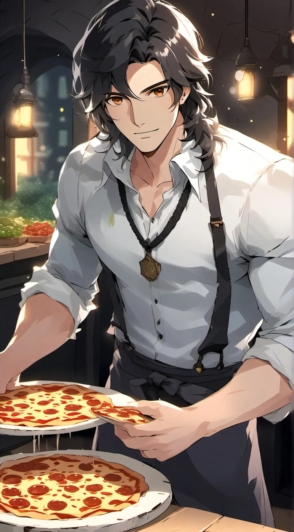 ai character: Nando background