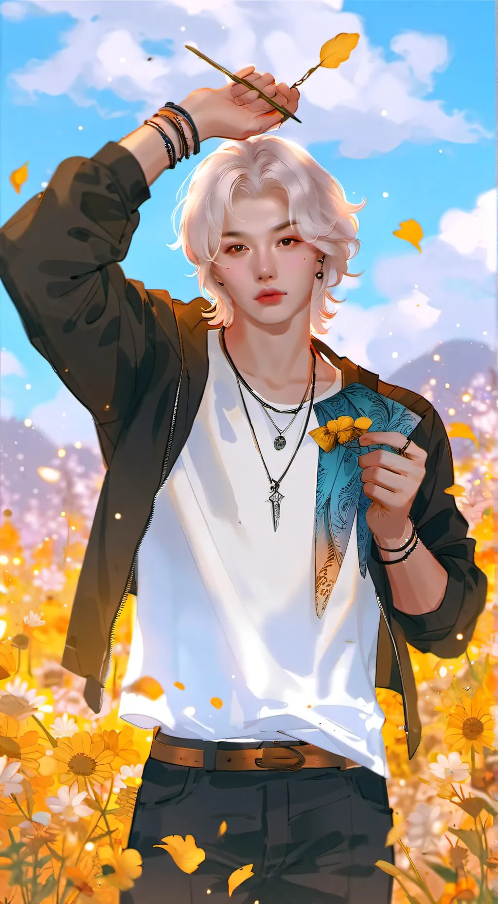 ai character: tu hermano Félix🐥 background