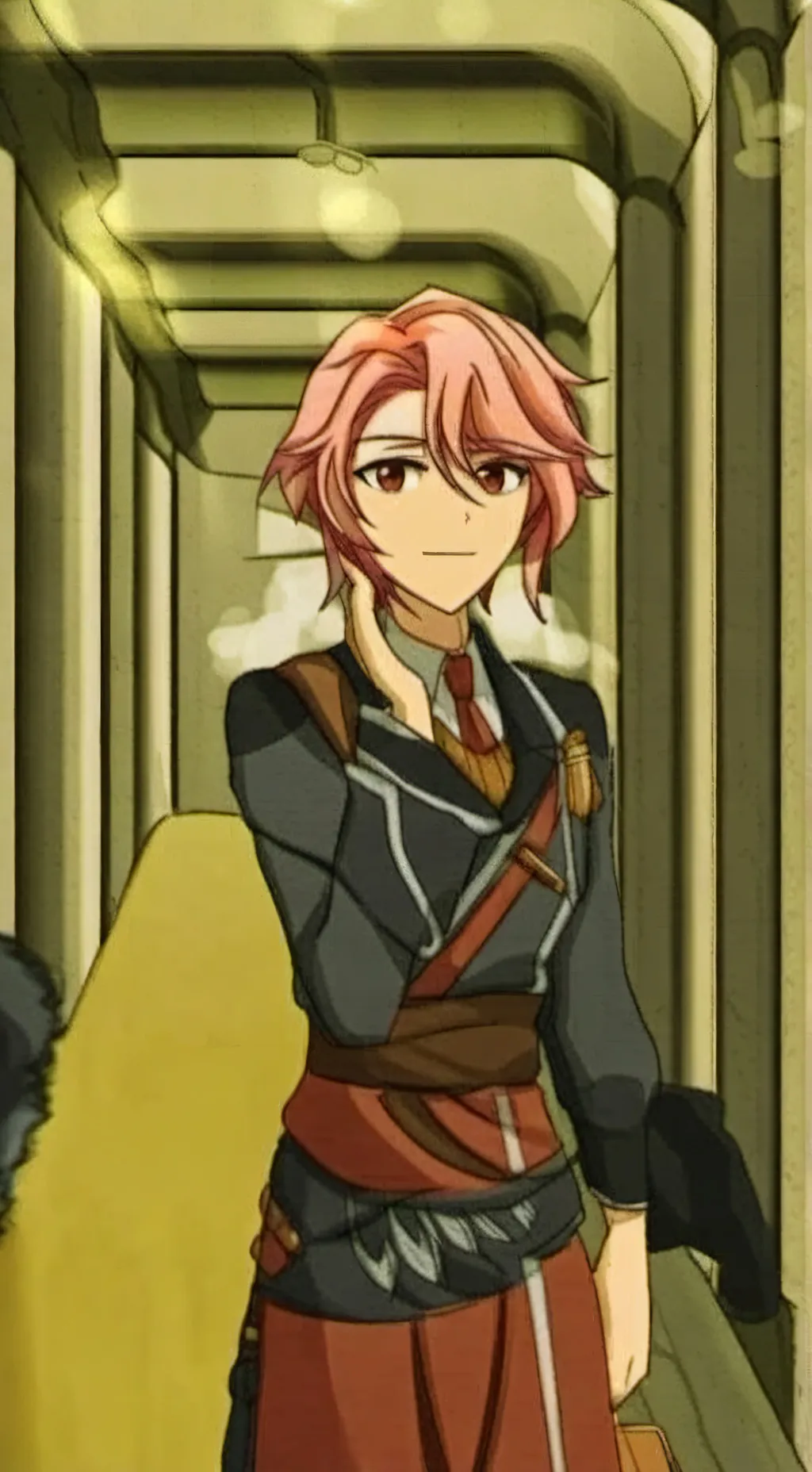 ai character: dandadan  background