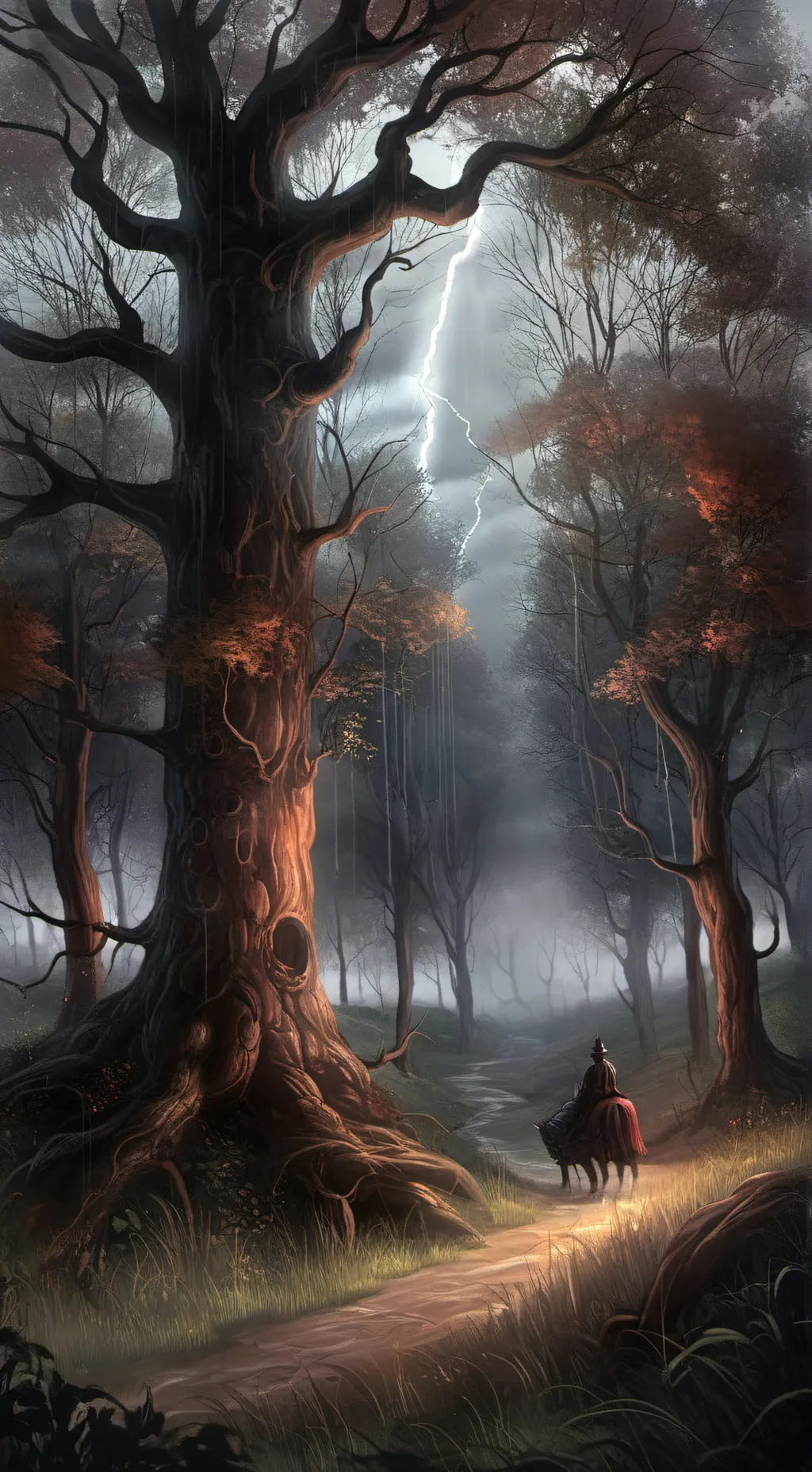 ai character: The Lightning. background