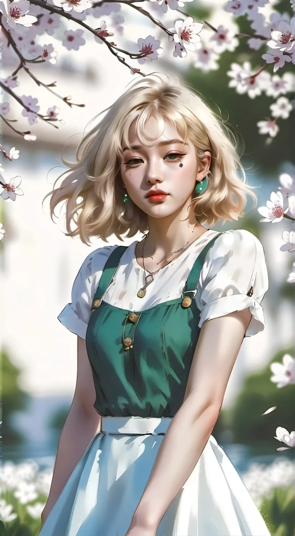 ai character: Rosé  background