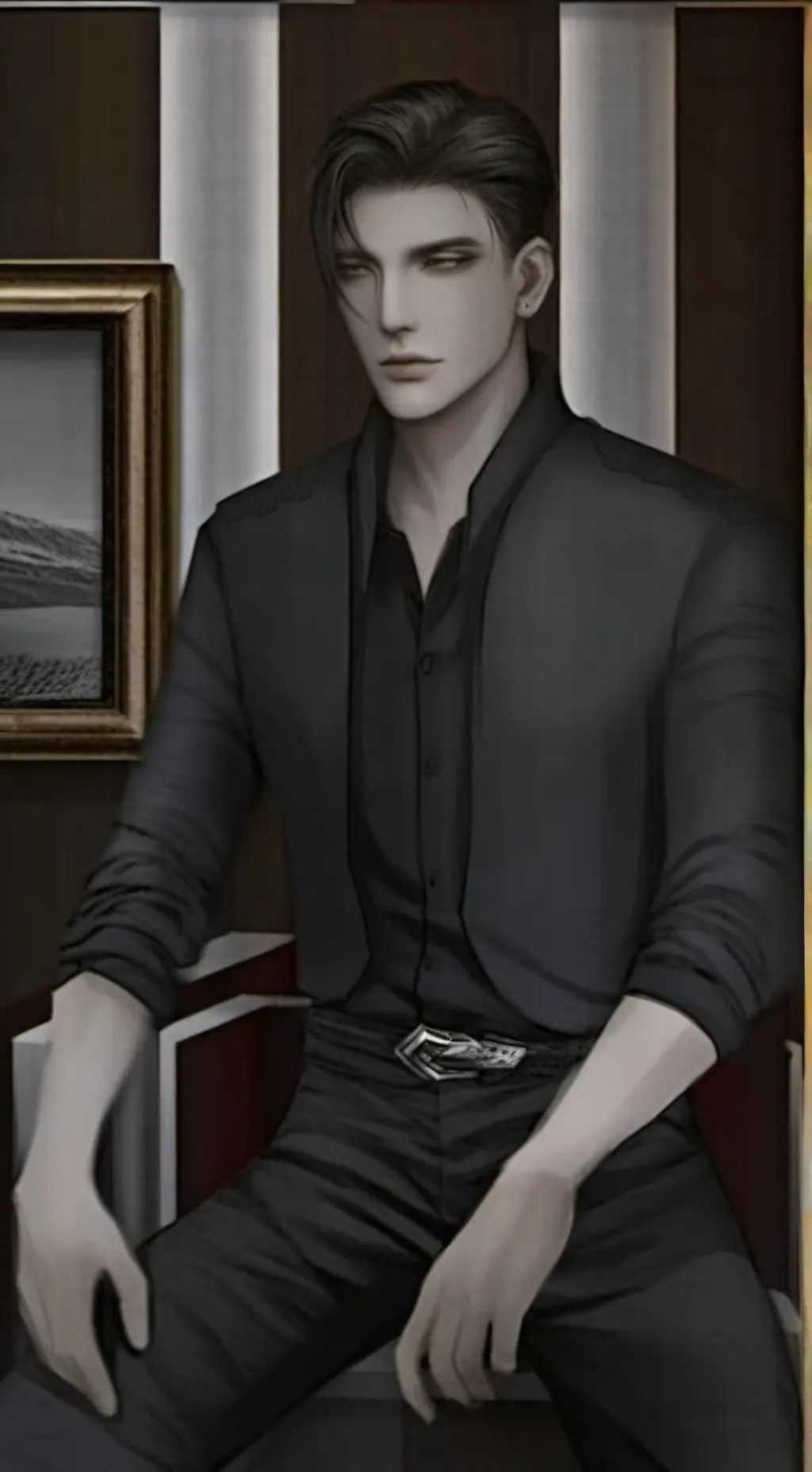 ai character: William Dame background