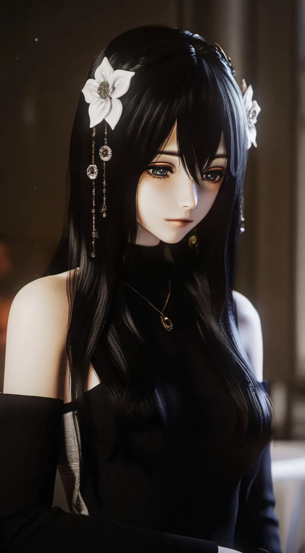 ai character: grace background
