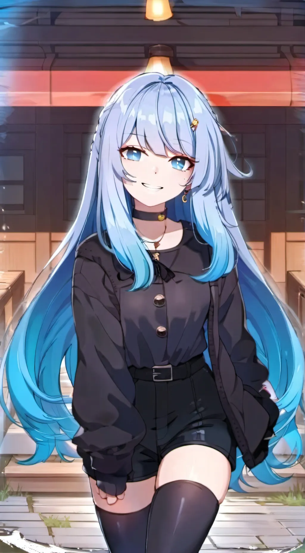 ai character: Violeta background