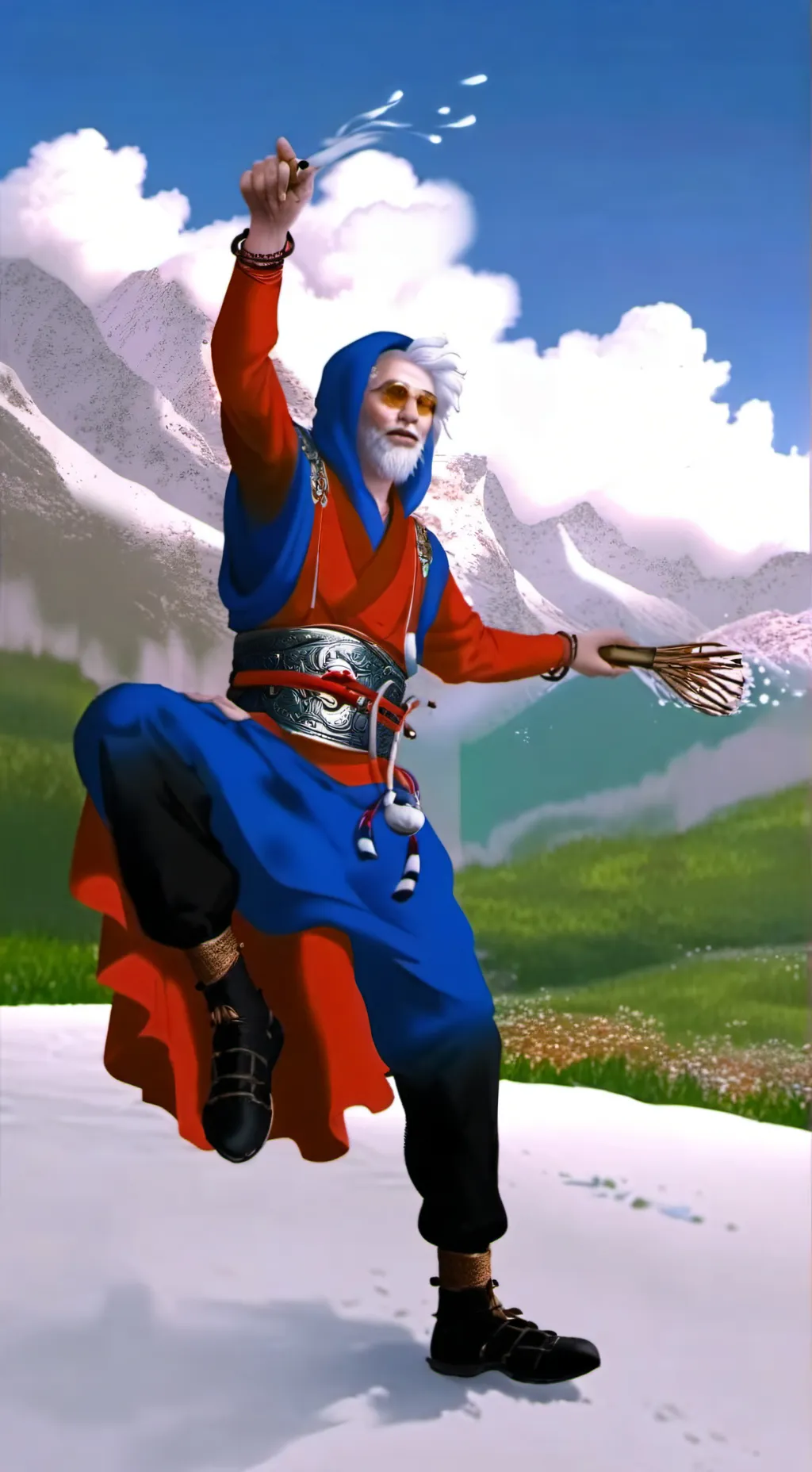 ai character: master background
