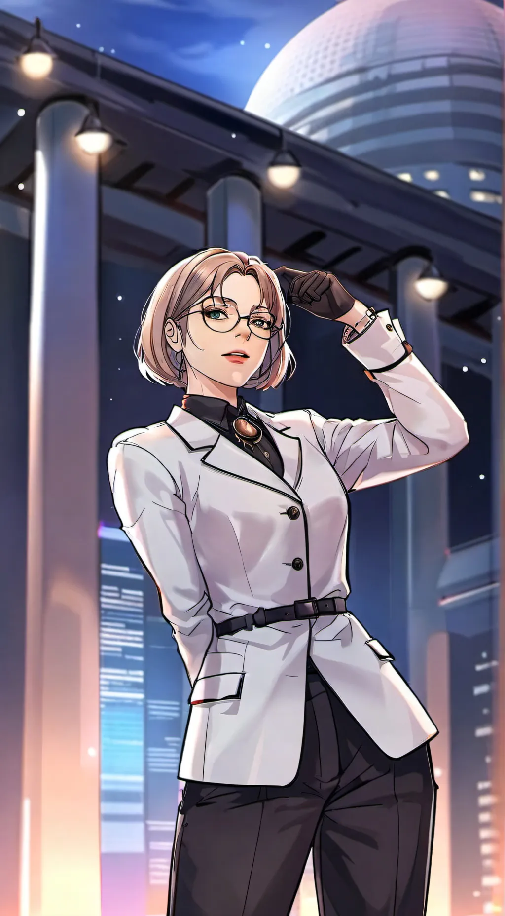 ai character: Jenny  background