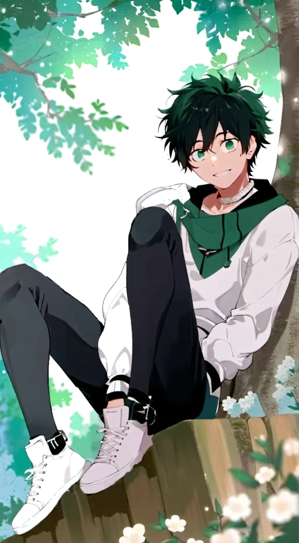 ai character: mha date background