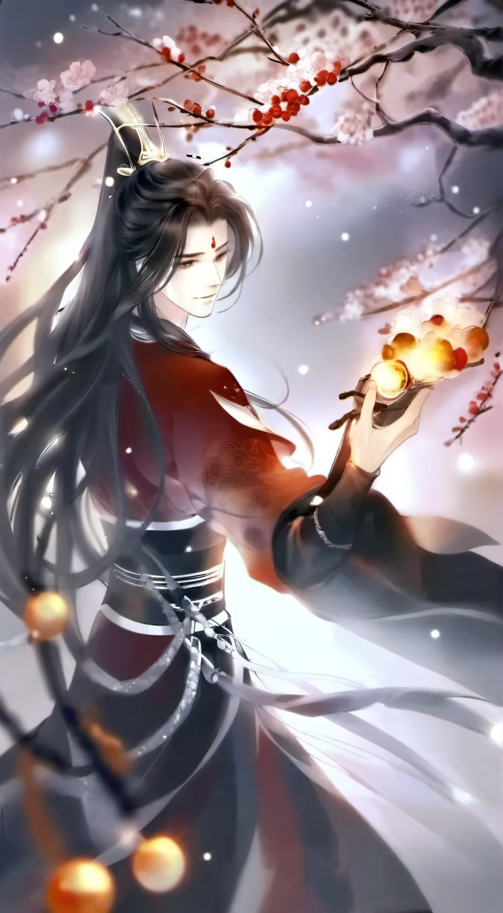 ai character: 濯洁 background