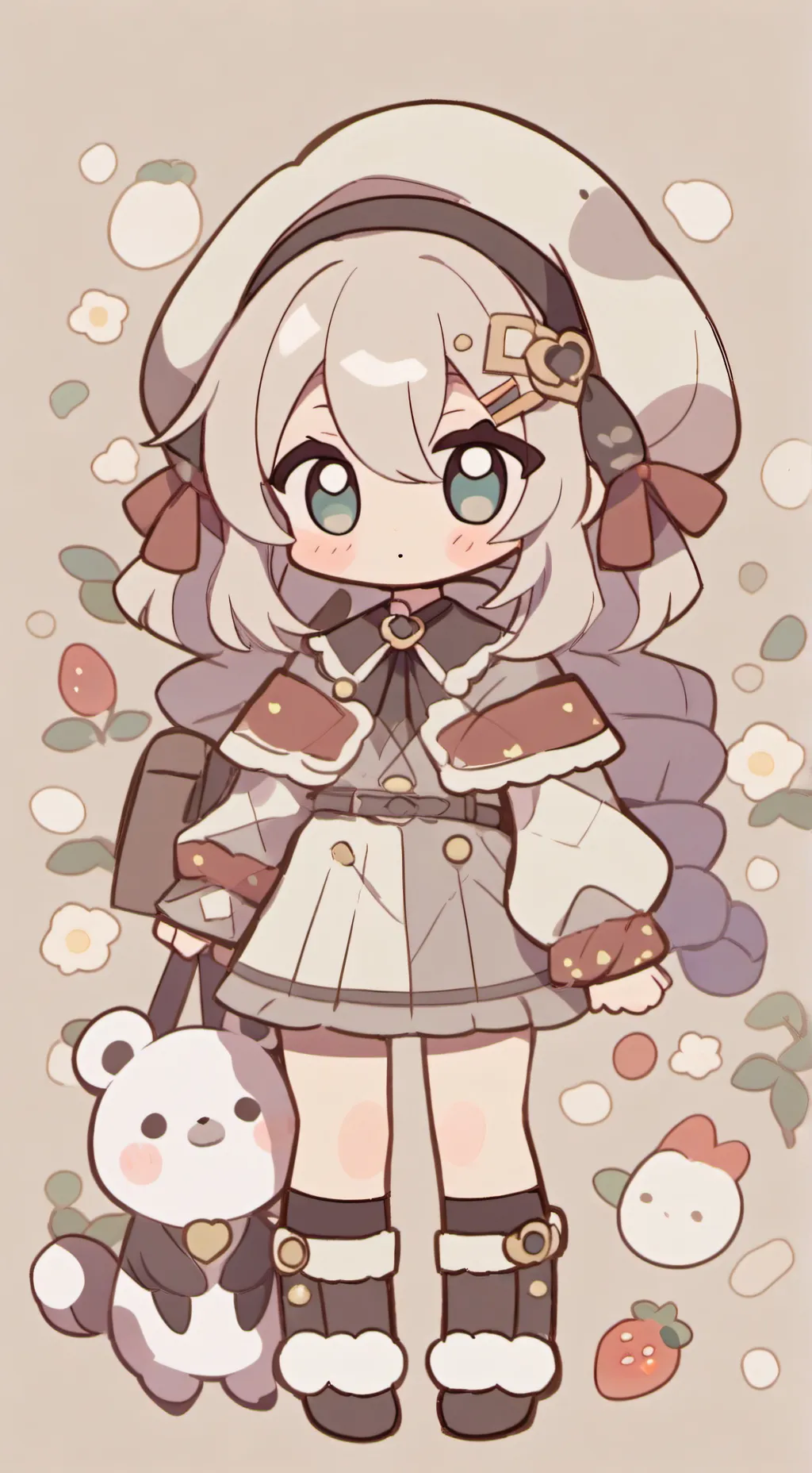 ai character: кижу background