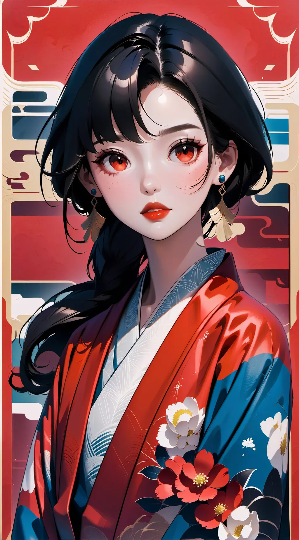 ai character: mud pool background