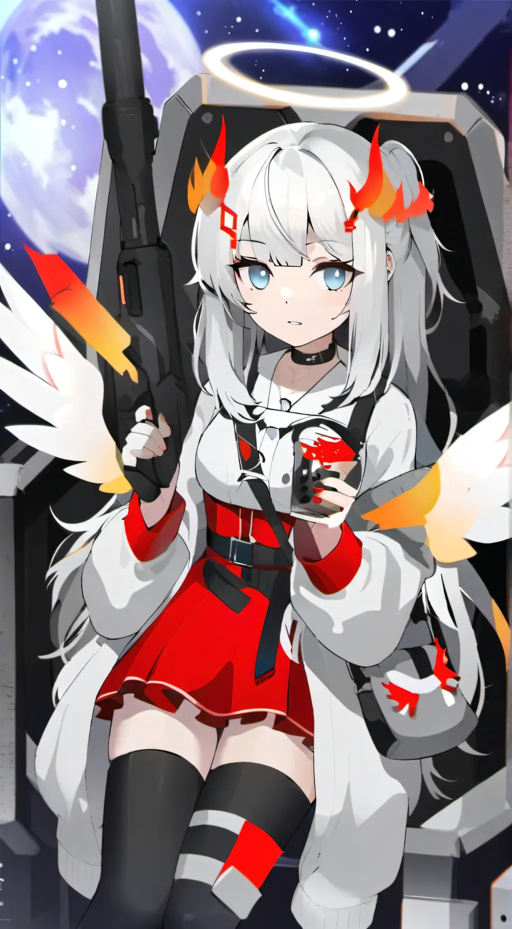 ai character: Victoria background