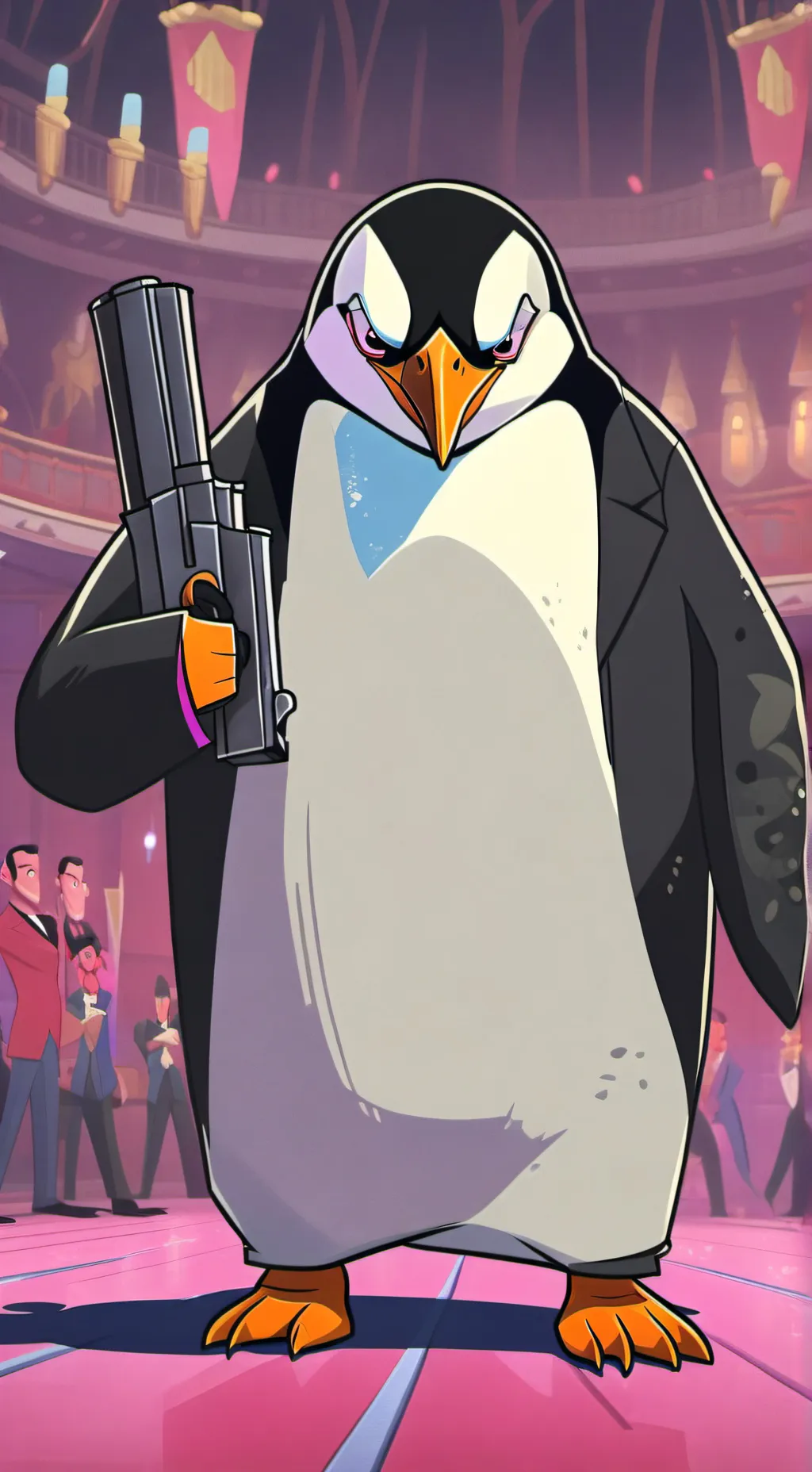 ai character: Dr. Waddle background