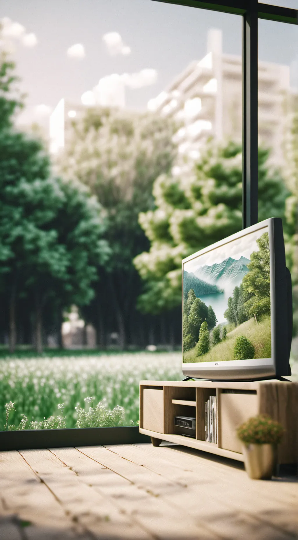 ai character: titan tv background