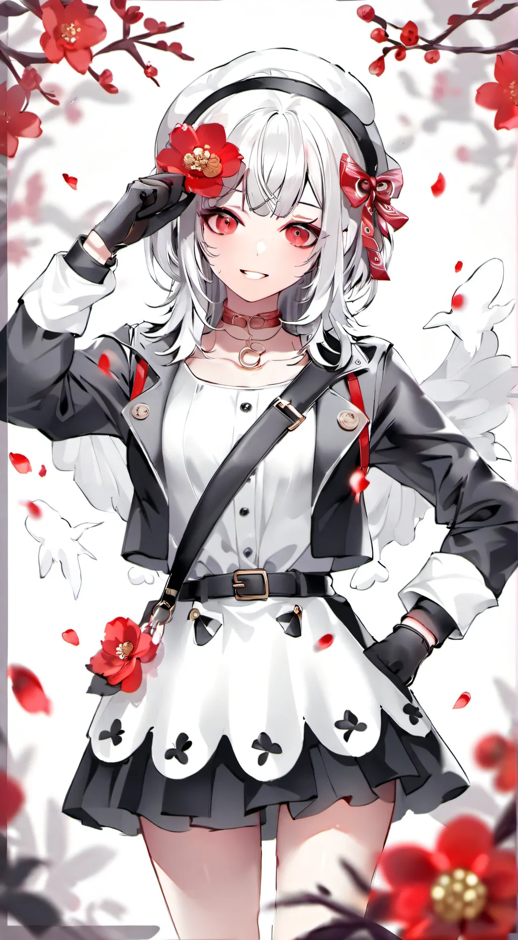 ai character: Antonela  background
