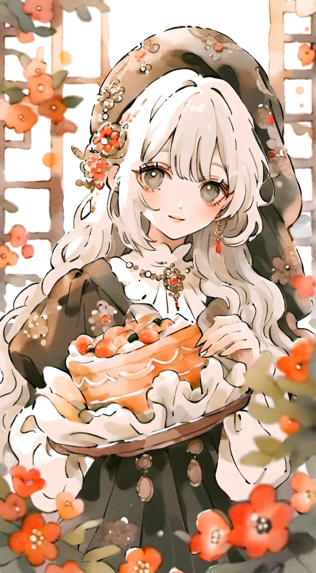 ai character: maid background