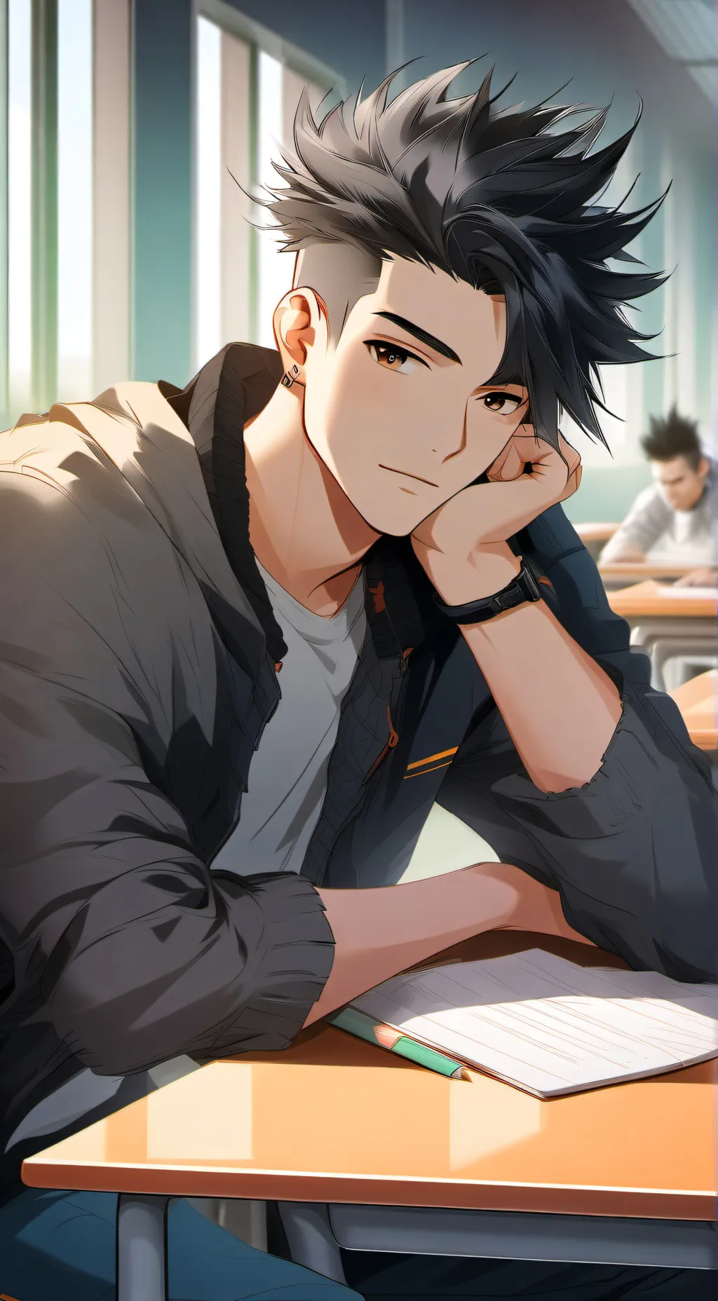 ai character: Jasper coleson background