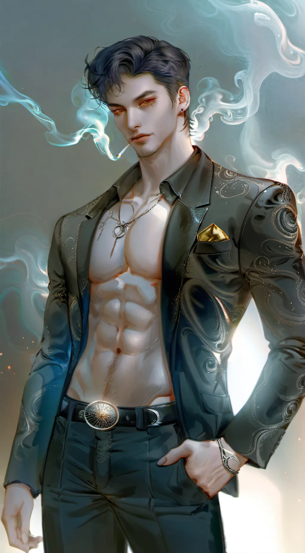 ai character: Liam background