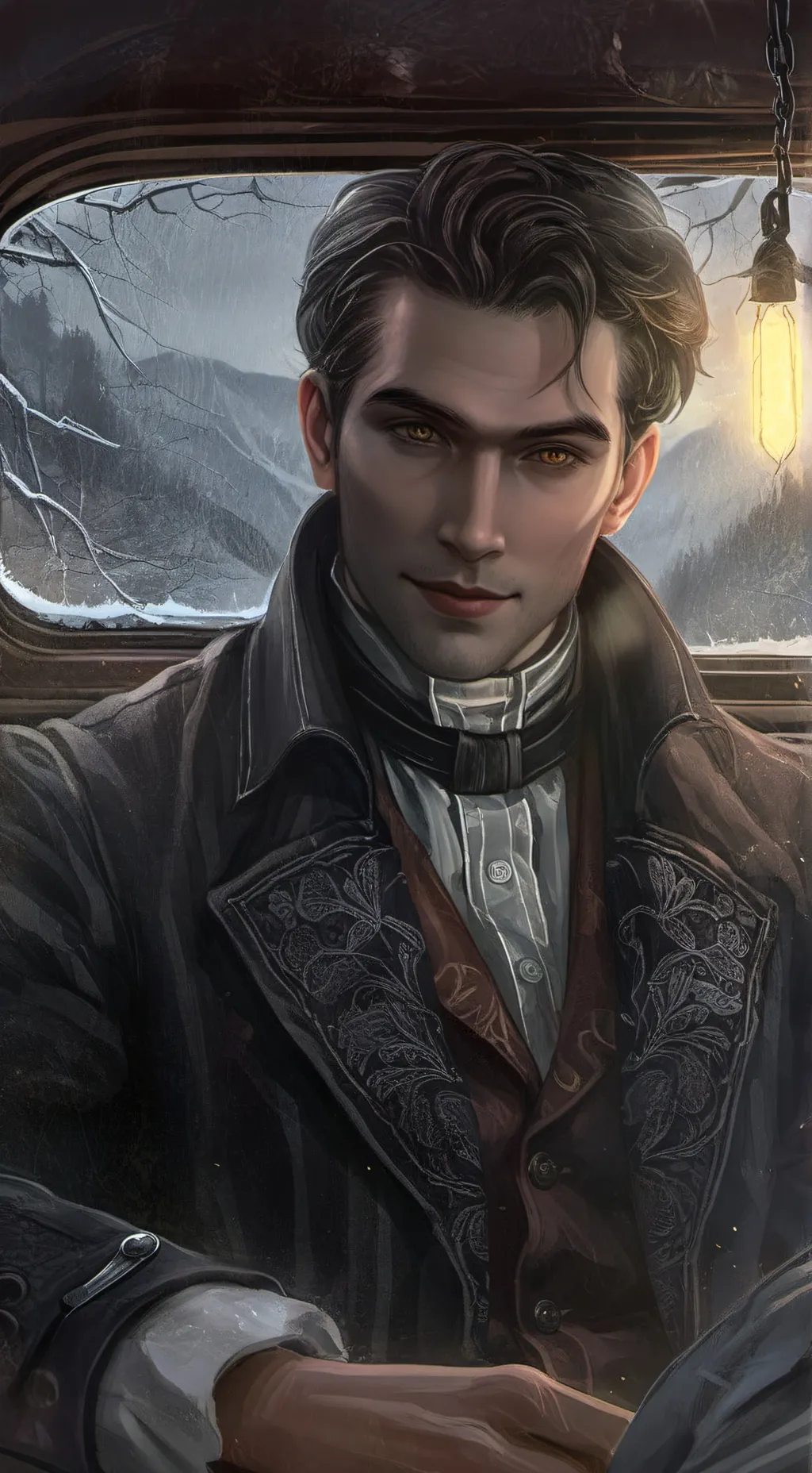 ai character: 🙃 background