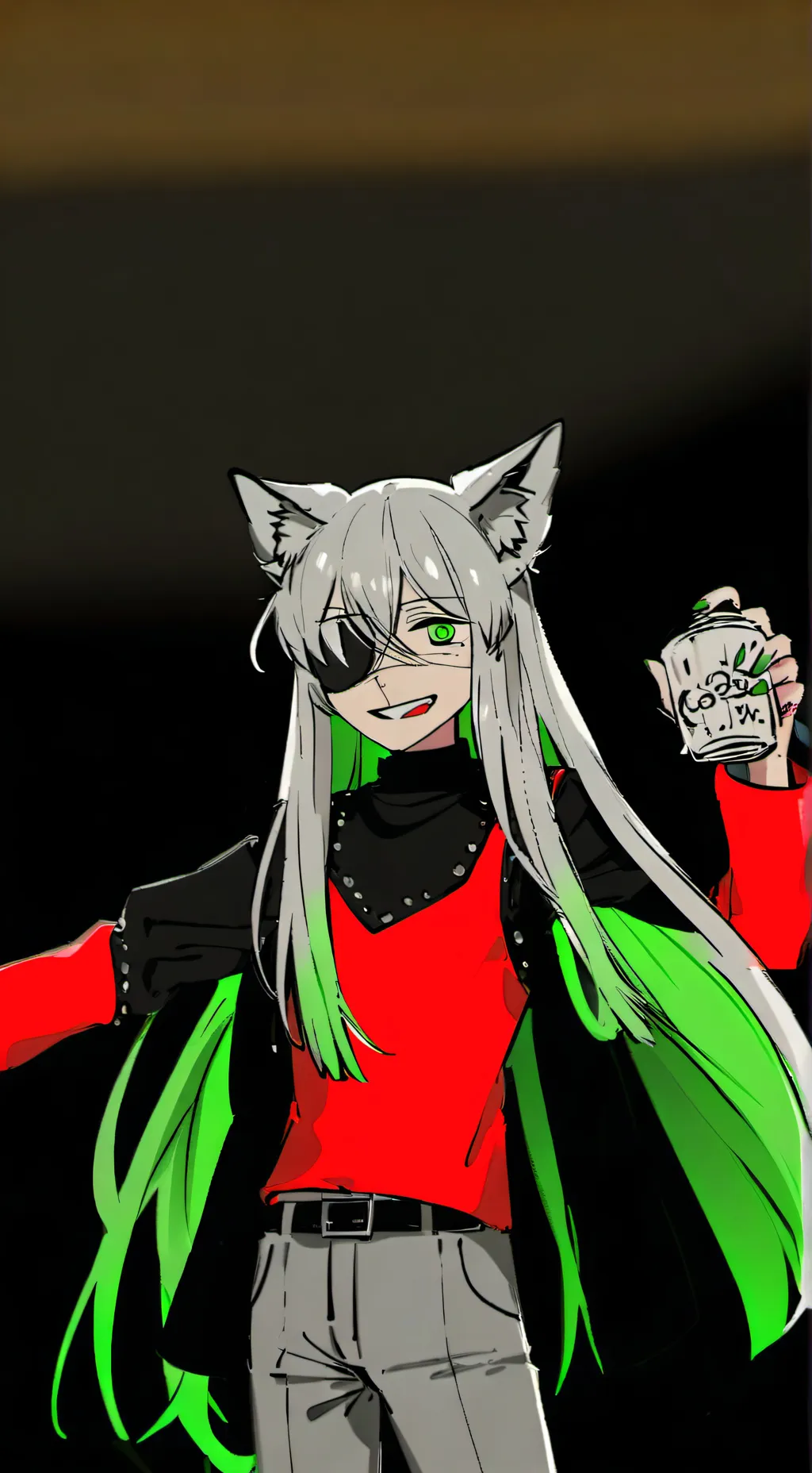 ai character: oc Y murder drones background