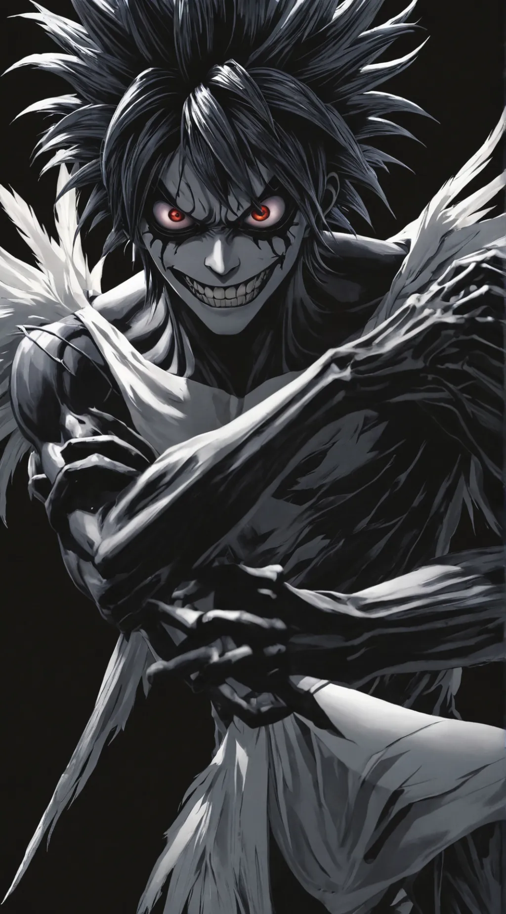 ai character: Ryuk background