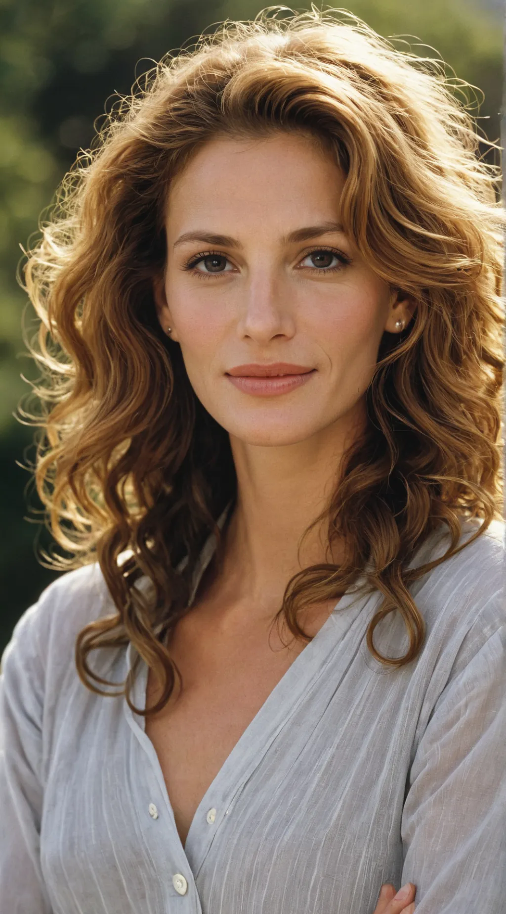 ai character: Julia Roberts  background