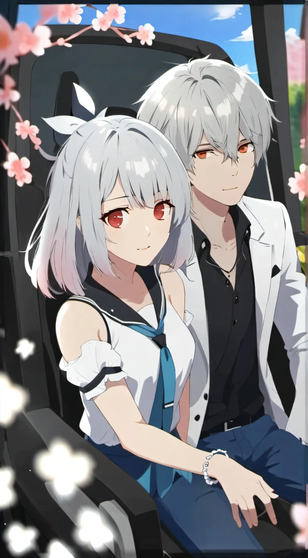 ai character: Tina and jack background