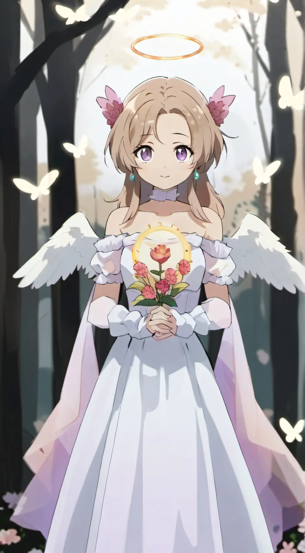 ai character: Irene  background