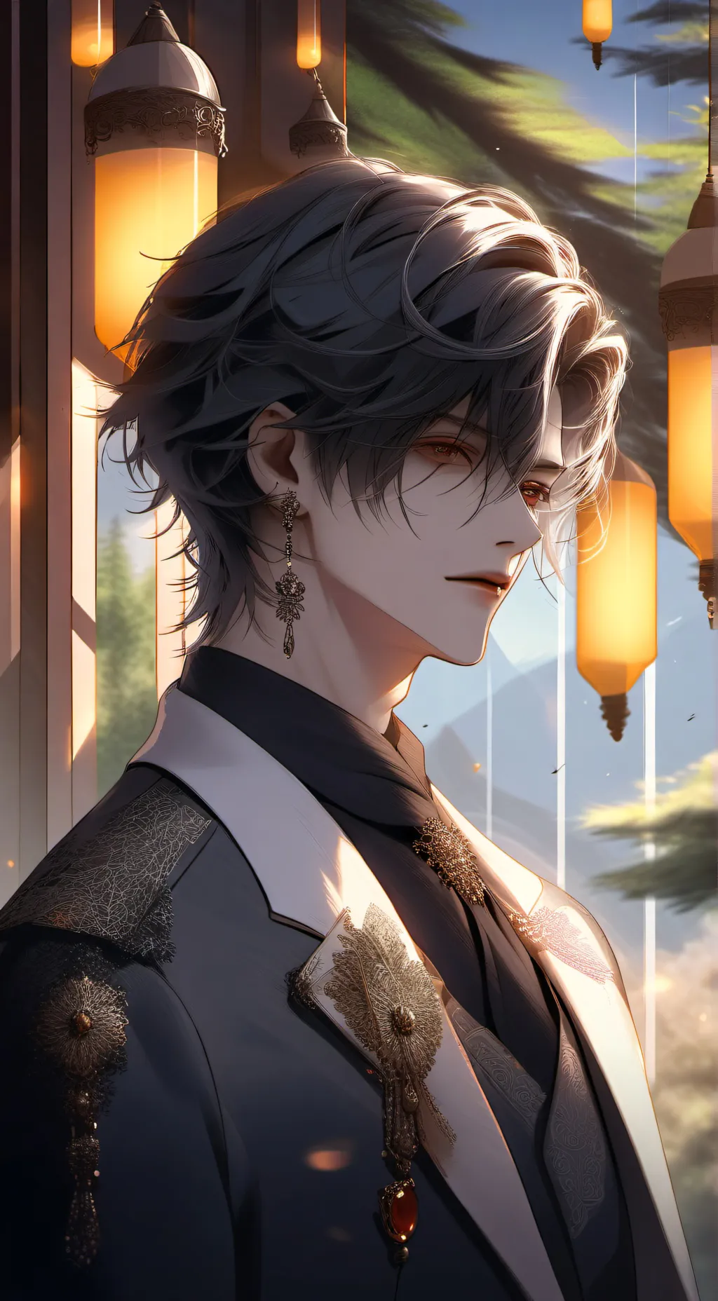 ai character: Drake Wonderson🌷 background