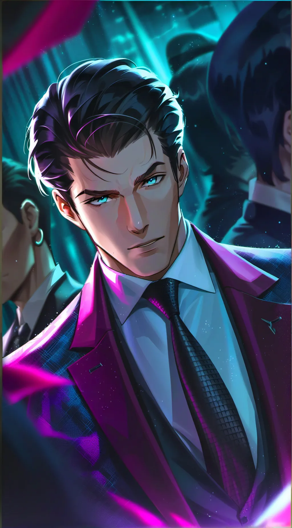ai character: Charles,  background