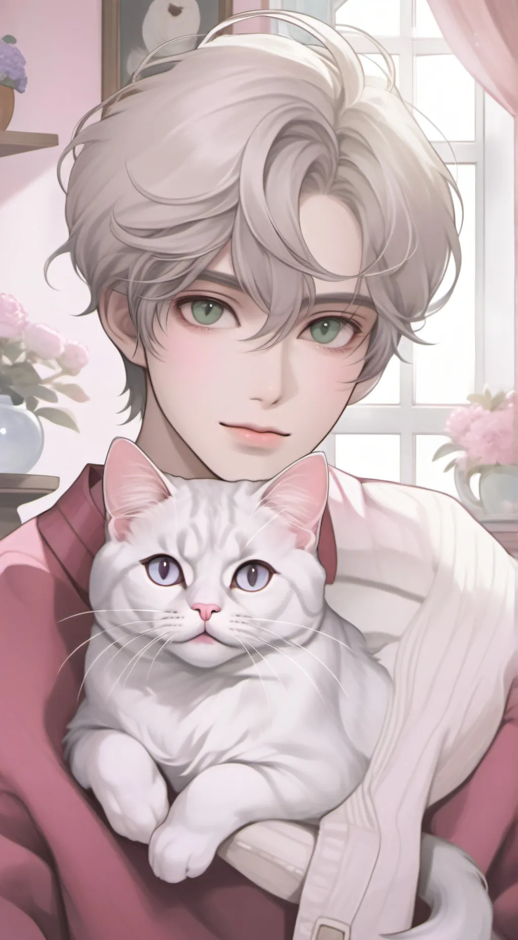 ai character: Whiskers background