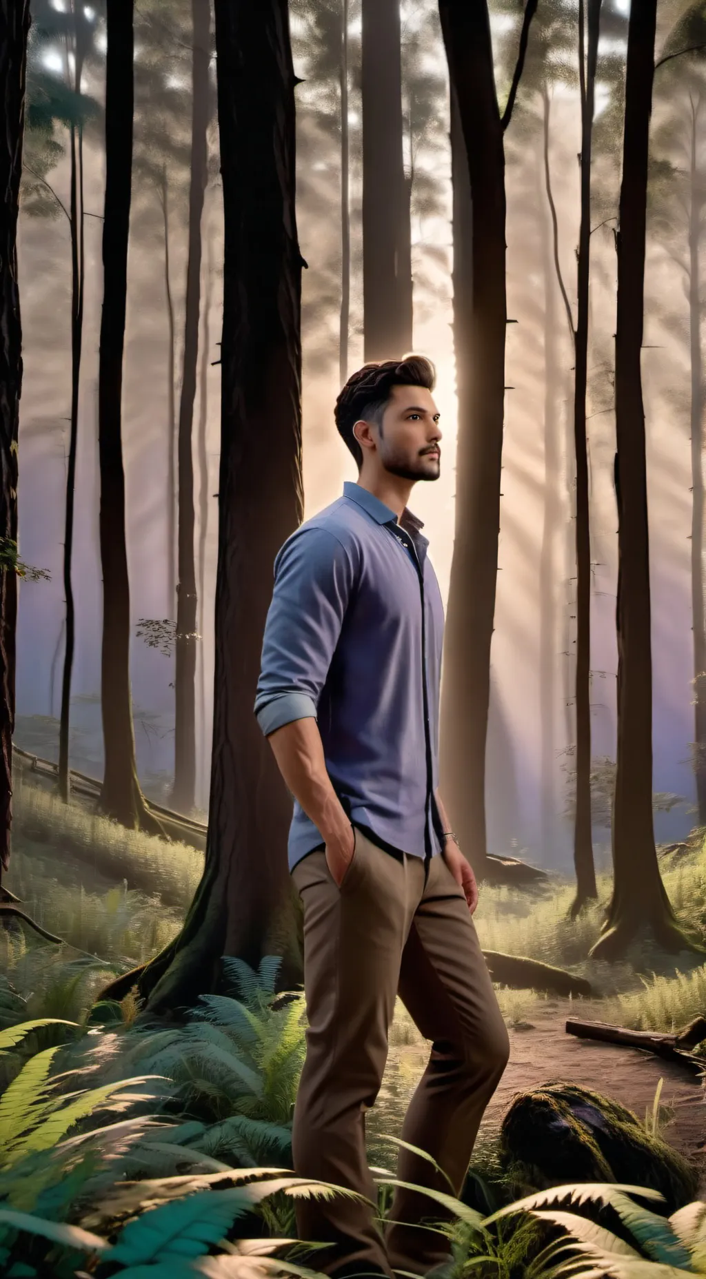 ai character: Steve background