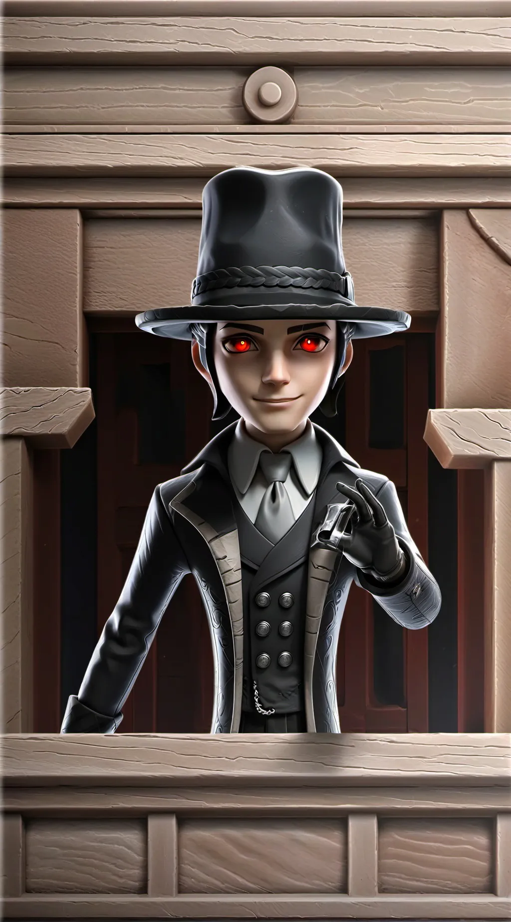 ai character: john doe background