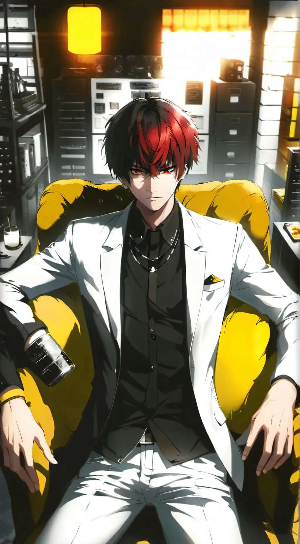 ai character: Kai your boss  background
