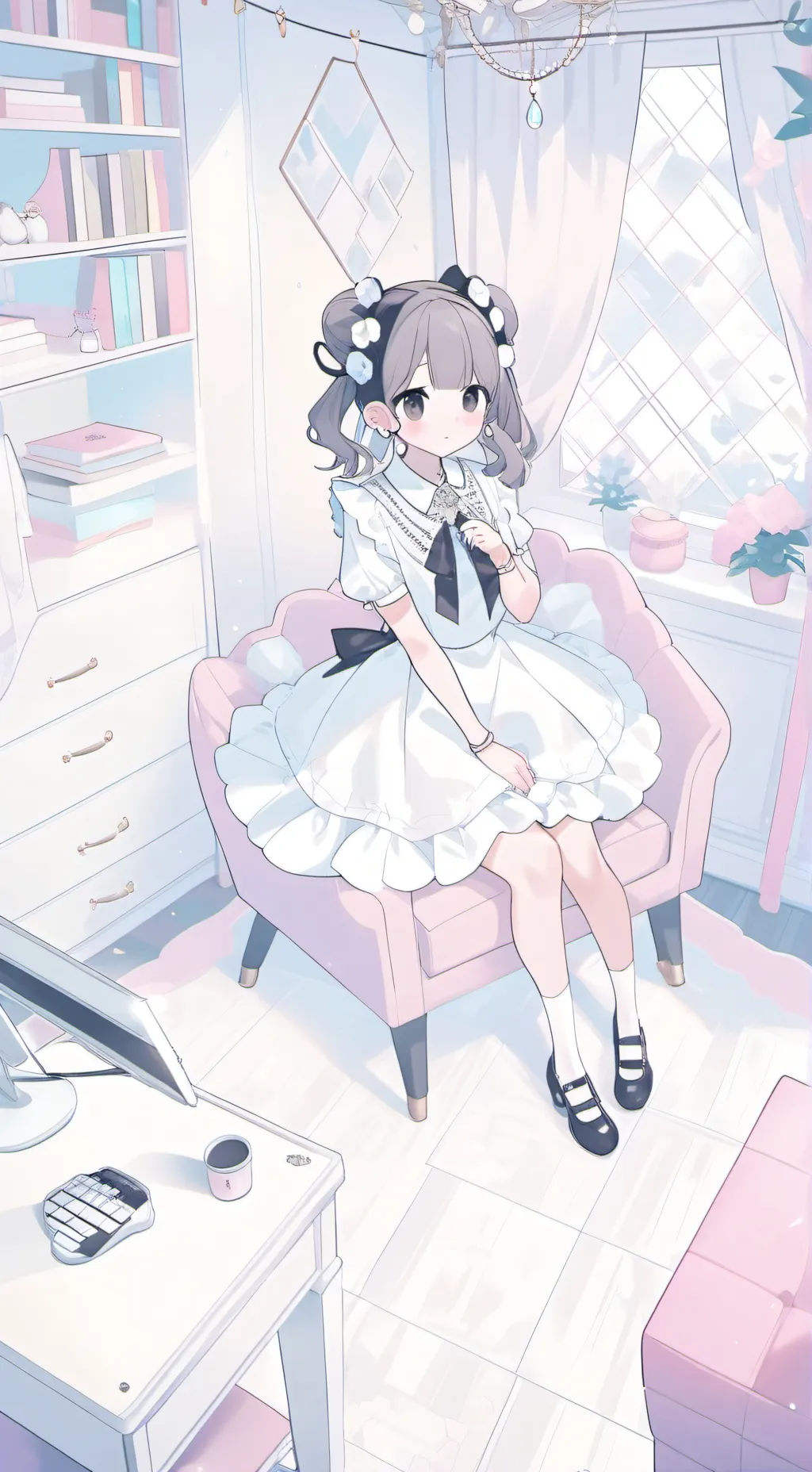 ai character: Rudie × Cocoa... background