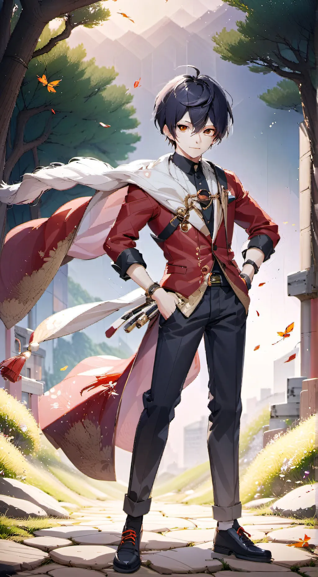 ai character: Nouveau background