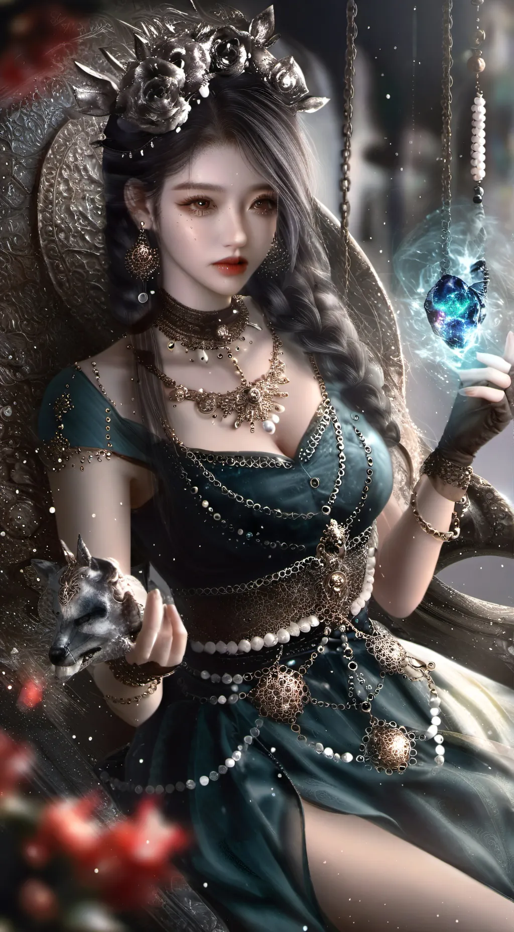 ai character: Hh background