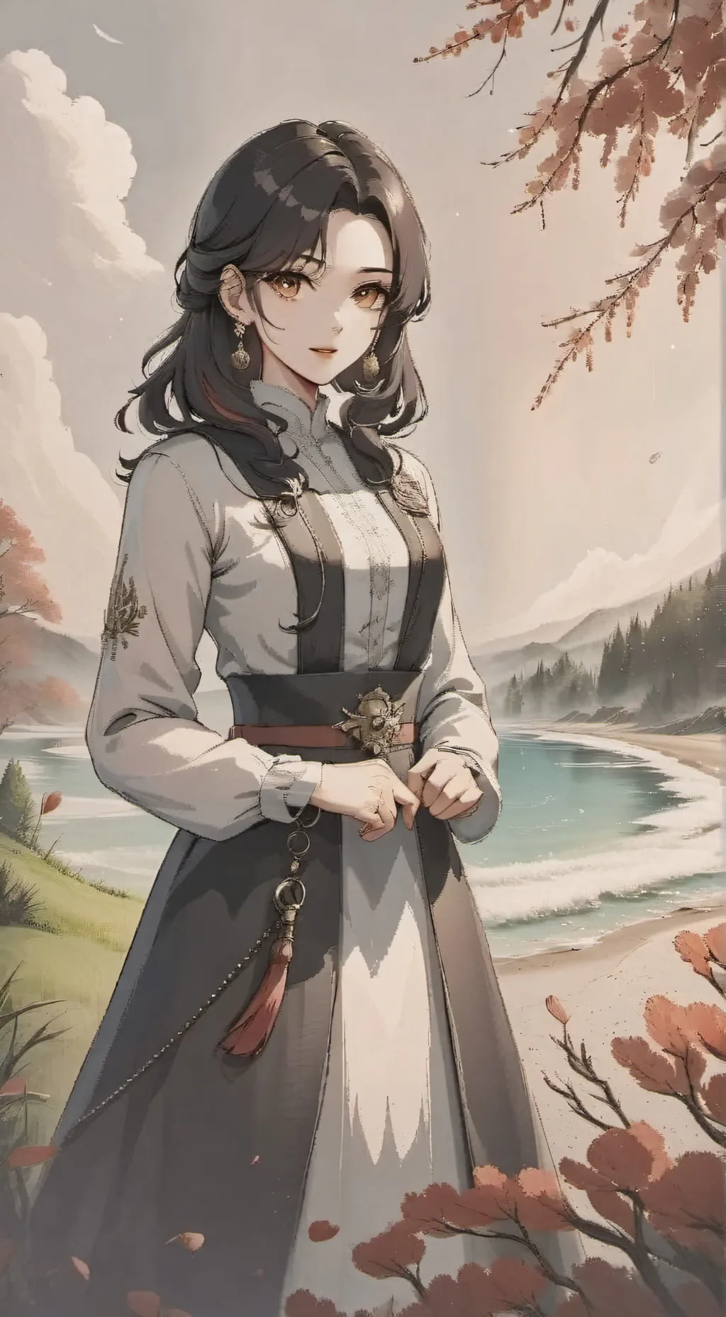 ai character: lea background
