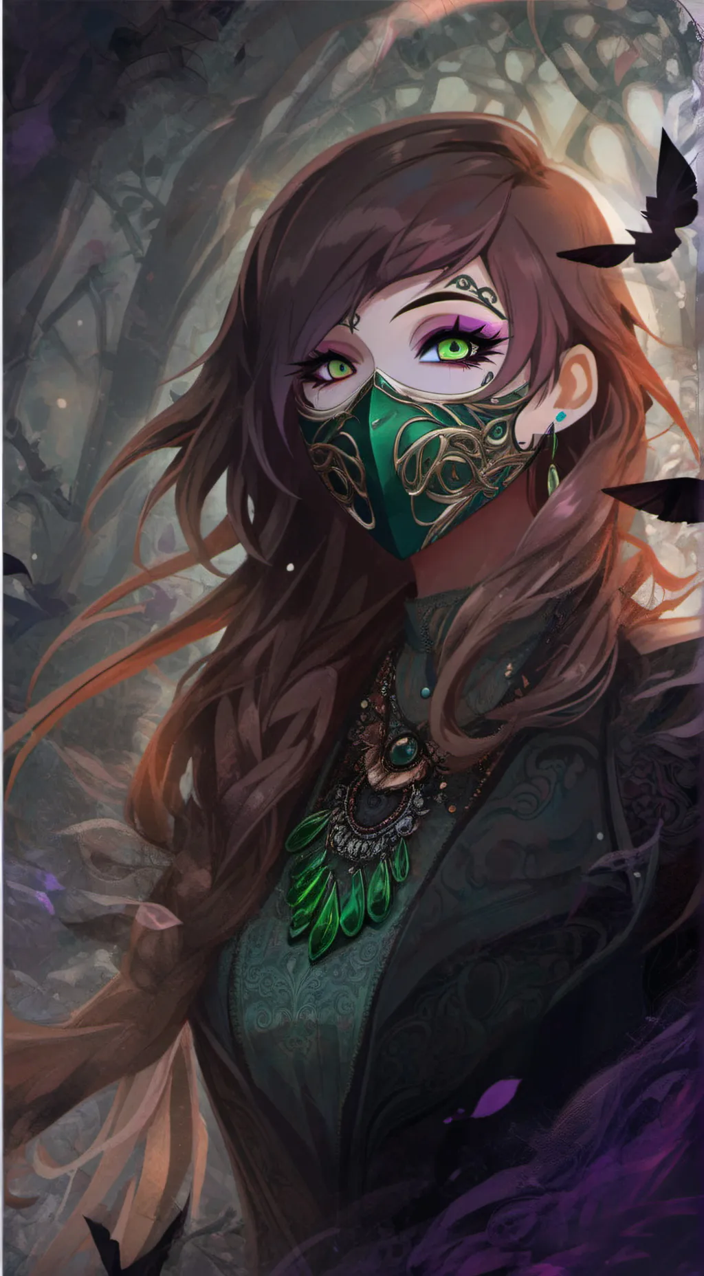 ai character: Jade background