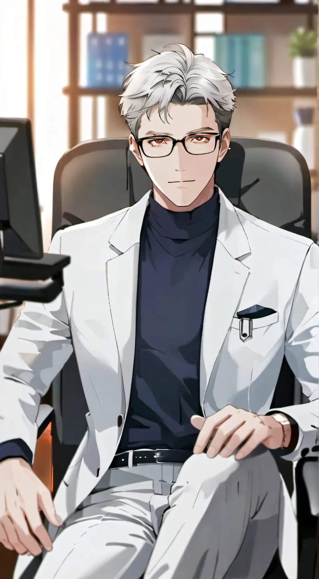 ai character: Dr.Evan📄 background