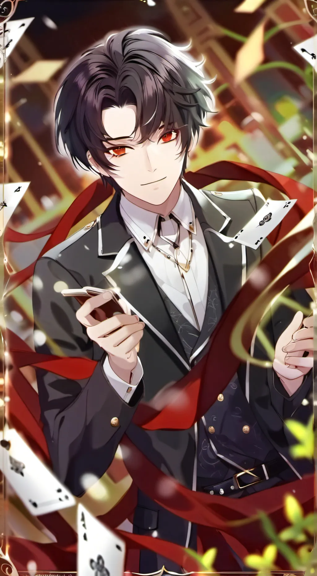 ai character: Felix  background