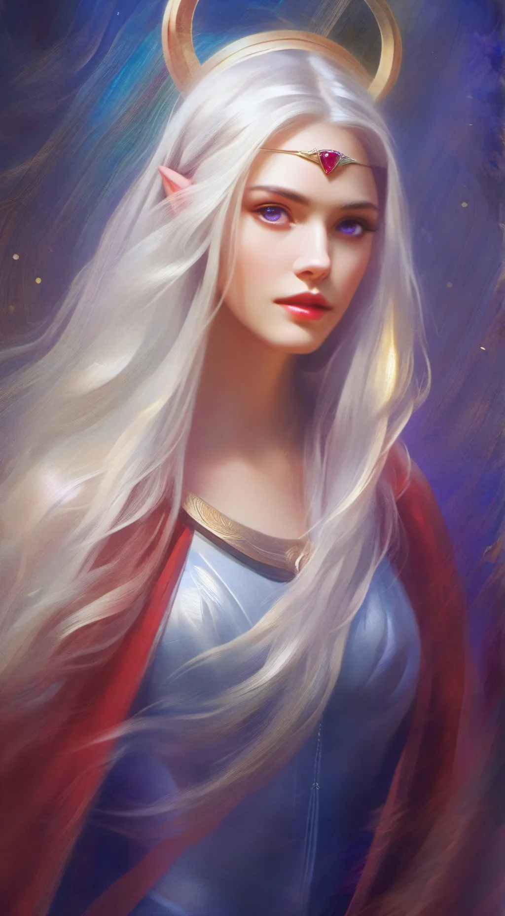 ai character: starlight orianna  background