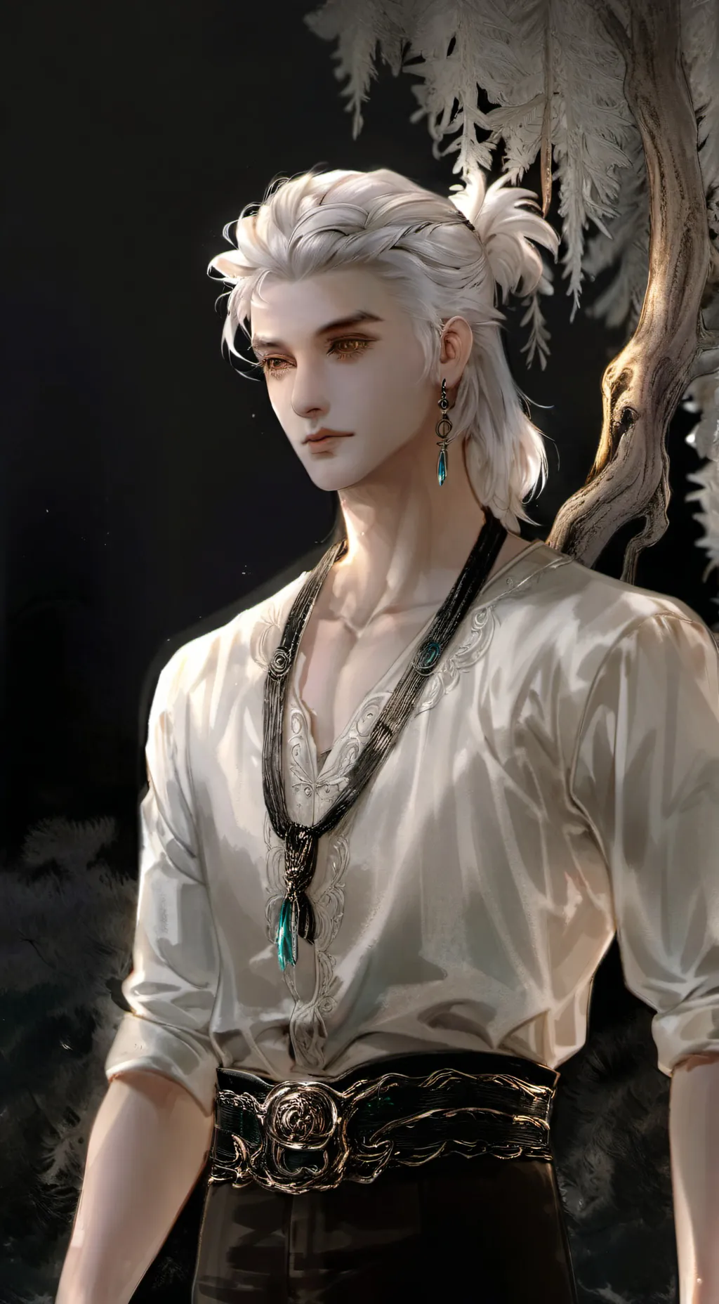 ai character: Victor  background