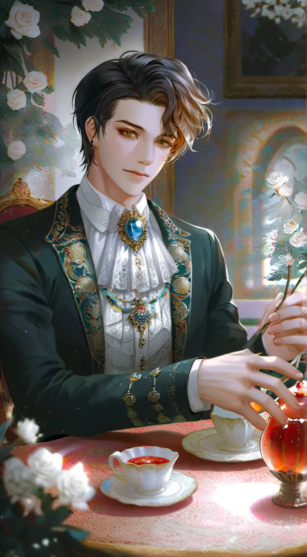 ai character: Marco background