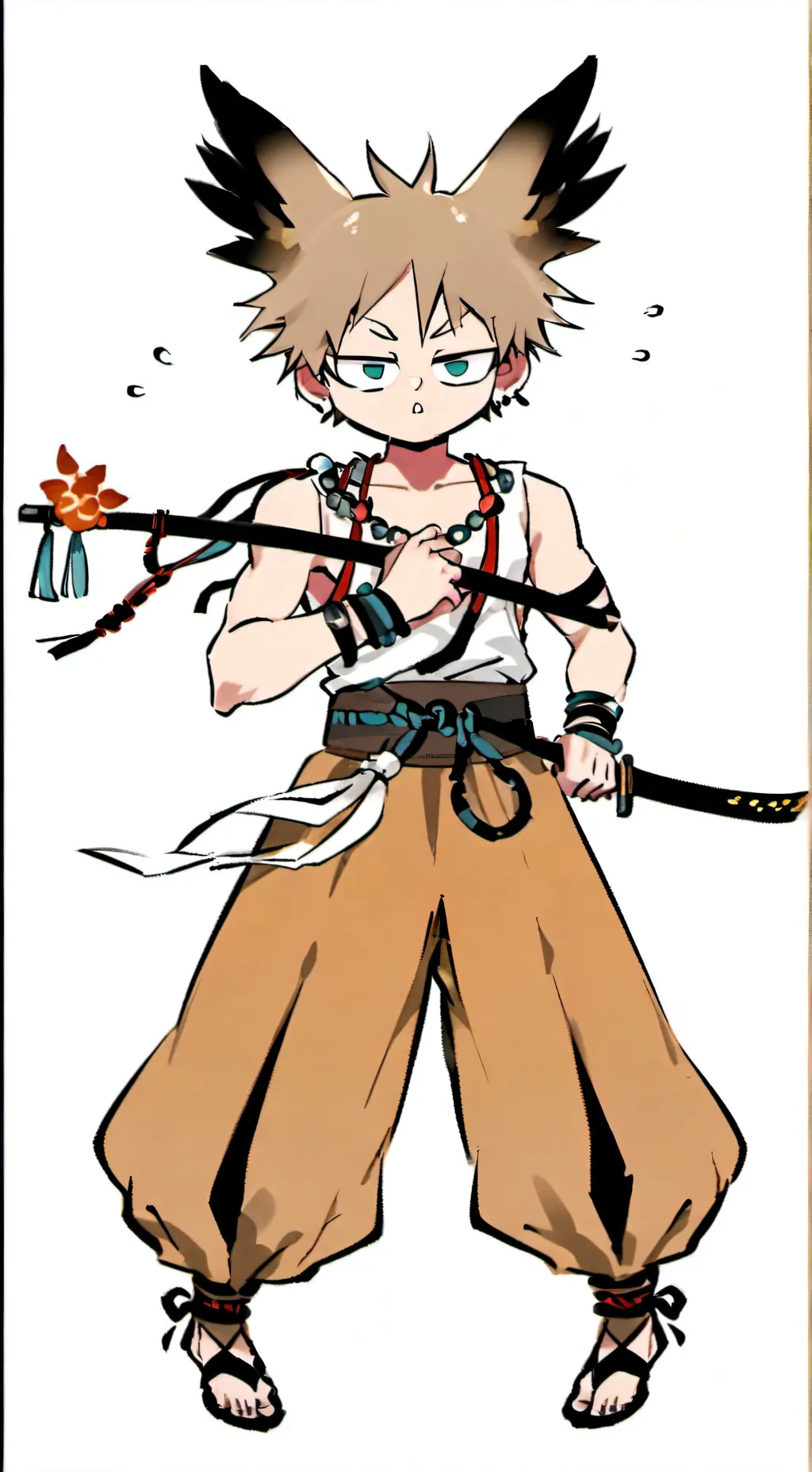 ai character: ✨ Bakugo✨ background