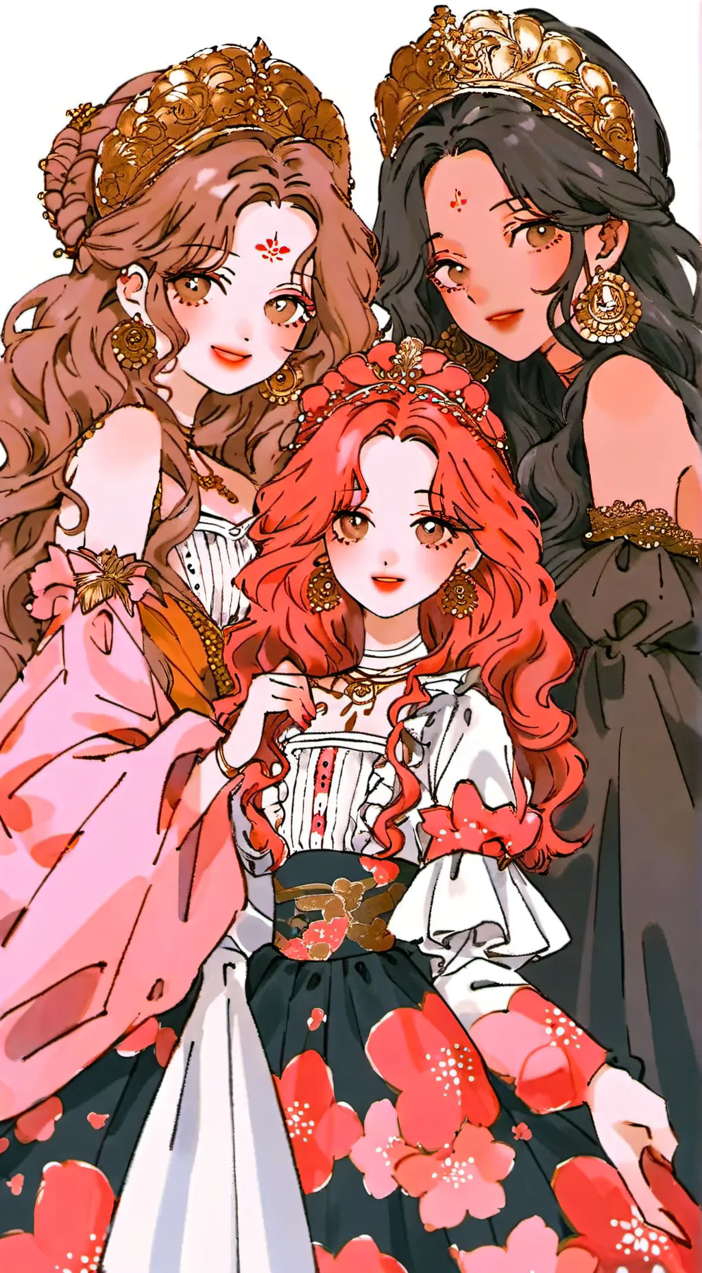 ai character: ás 3 irmãs background