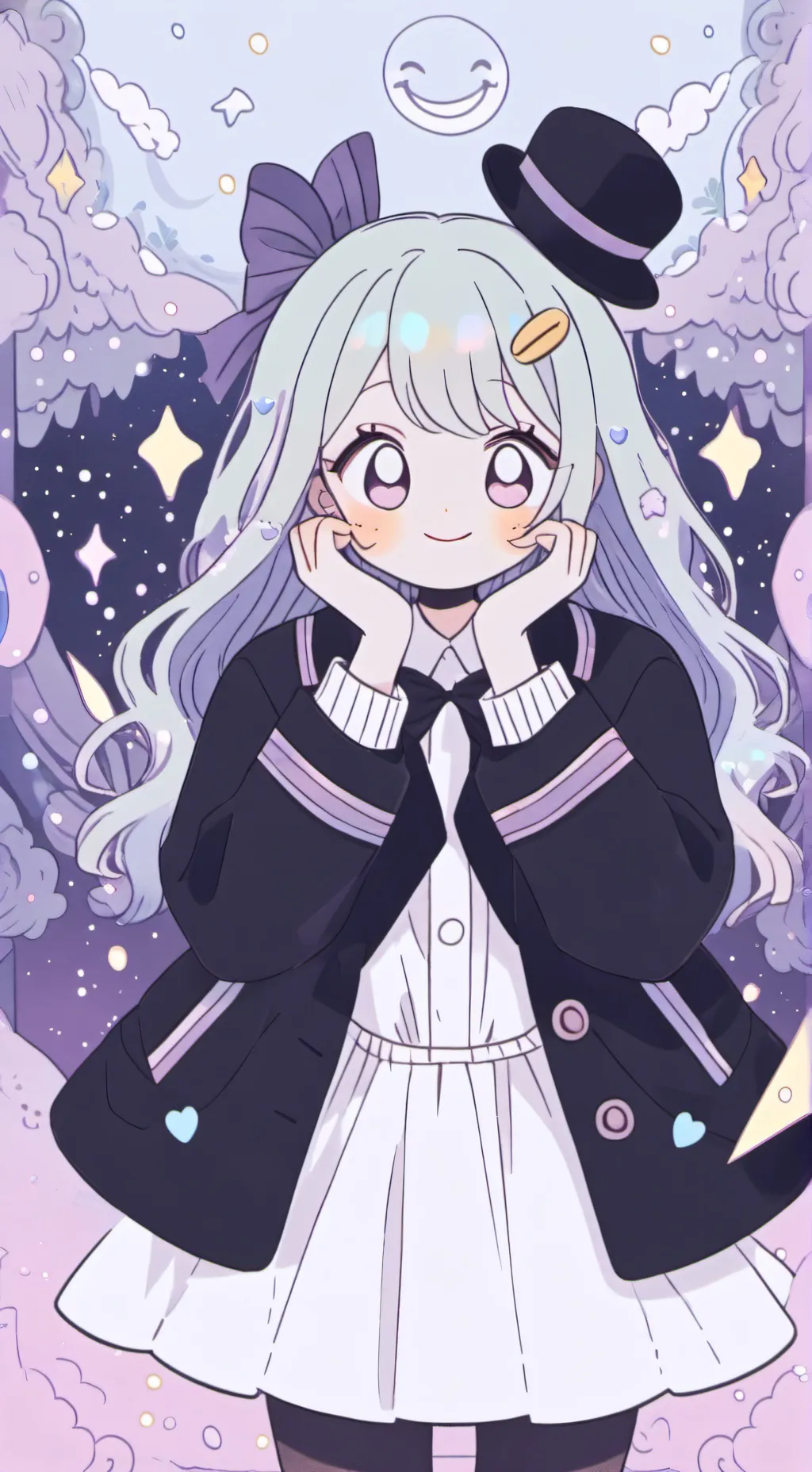 ai character: IM BACK background