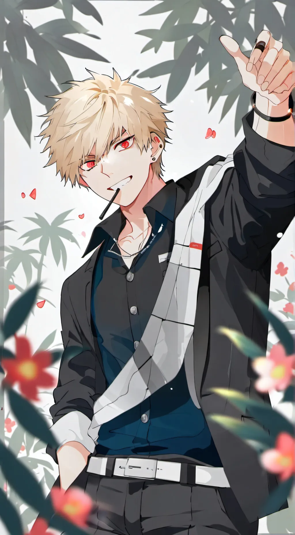 ai character: Katsuki background