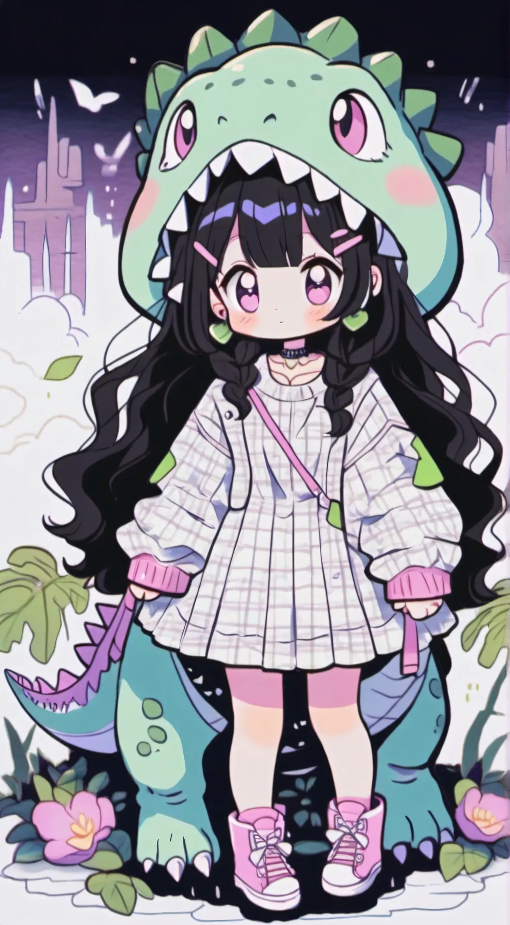 ai character: shelly background